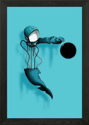 Black Matter Gerahmtes Wandbild Poster Leinwanddruck Bild