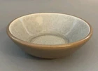 Stangl Town & Country Brown Stoneware Cereal Bowl 5.5" Hand Painted 1970s Sponge