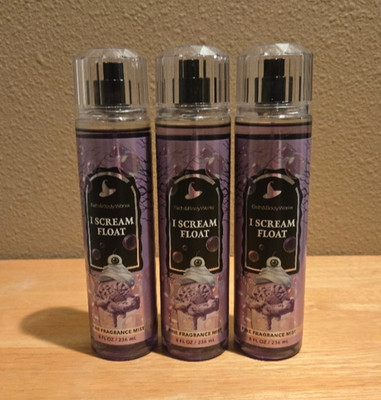 Bath & Body Works 2025 HALLOWEEN I Scream Float Fine Fragrance Mist- 3pc