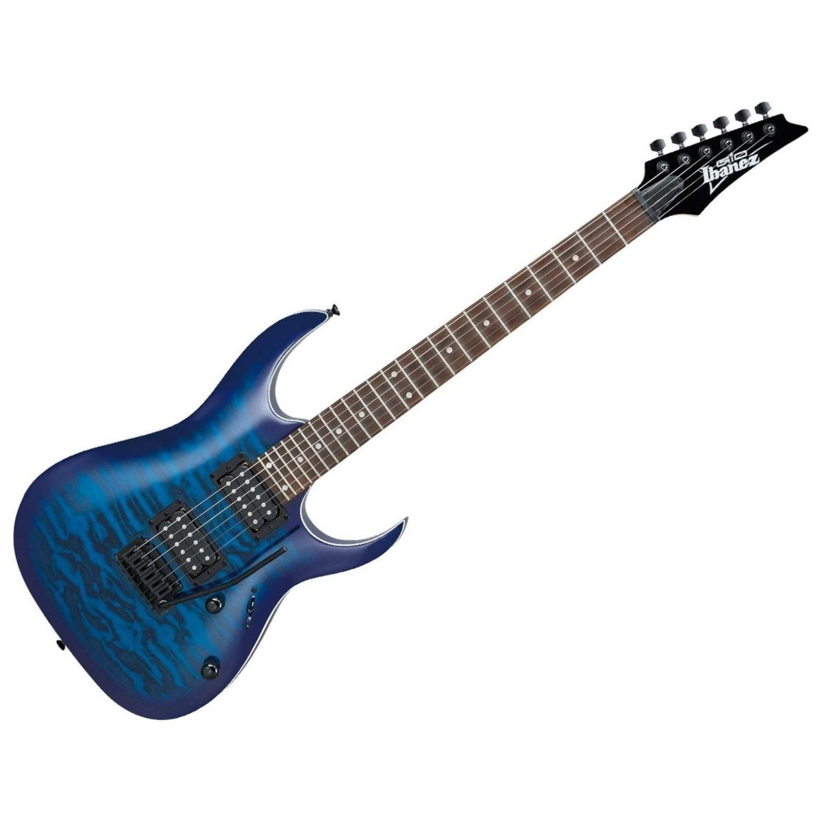 ギター Ibanez GIO Ibanez Gio GRGA120QA - Transparent Blue Burst | eBay