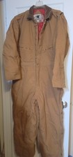 Texas Steer Insulated Overall With Corduroy Collar, Heavy Duty Men Size L