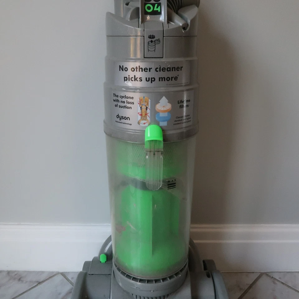 Dyson DC04 Upright Vacuum Cleaner – Green & Grey - Image 3 of 4