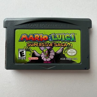Mario & Luigi: Superstar Saga (Game Boy Advance, 2003) GBA Gameboy Authentic