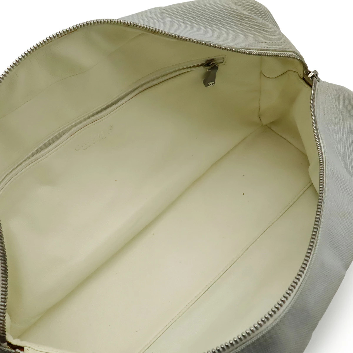 Chanel Sport Line Matelasse Logo Handbag Mini Boston Bag Canvas *Fwx8314 thumbnail 4