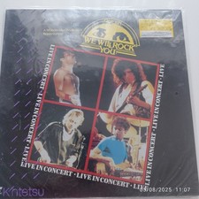 Queen - We Will Rock You 1981 Laserdisc LD Japan BVLP-68