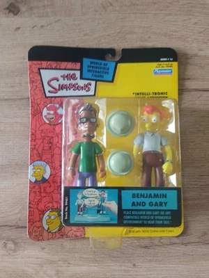Figurines Benjamin And Gary / The Simpsons / Playmates / Neuf D'époque / 2004 - Photo 1/4
