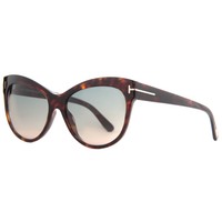Tom Ford Lily Tf 430 52p Havana Brown Blue Gradient Women's Cat Eye Sunglasses on sale Tom Ford Lily Tf 430 52p Havana Brown Blue Gradient Women's Cat Eye Sunglasses on sale