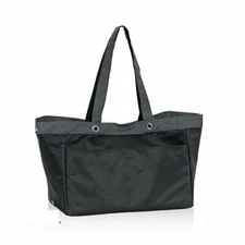 ED Thirty One BN Soft Utility tote travel beach large 31  bag Black Twill Strip