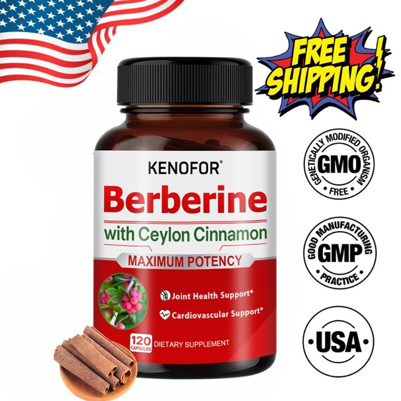 Premium Berberine Hydrochloride Extract Healthy Cholesterol and Low Blood  Sugar | eBay