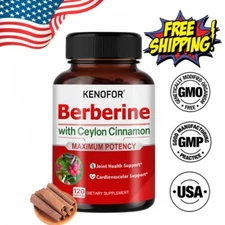 Premium Berberine Hydrochloride Extract –Healthy Cholesterol and Low Blood Sugar