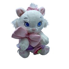 Disney Parks Disney's Babies Aristocats Marie Plush Stuffed Animal Blankie 10"