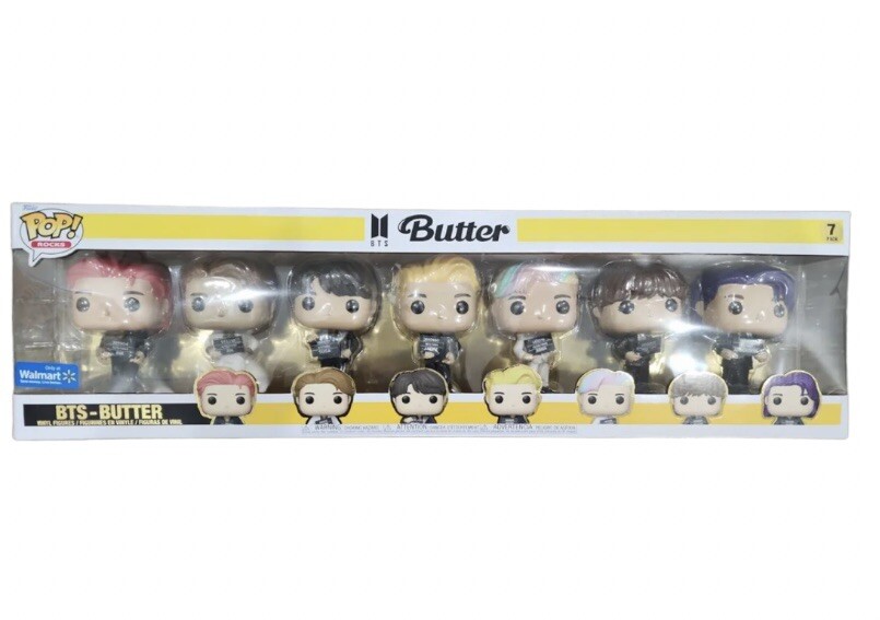 Funko Pop! Rocks: BTS - Butter 7-pack Walmart Exclusive NEW IN HAND