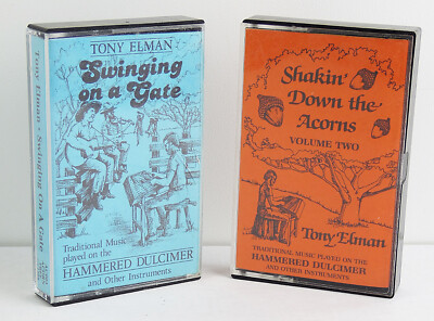 Lot of 2 Tony Elman Cassette Tapes - Swinging On A Gate, Shakin' Down The Acorns