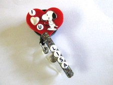 ID BADGE RETRACT REEL MAGNET OR CLIP, NURSE,MEDICAL,OFFICE,VET,ER,ICU