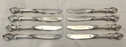 El Grandee by Towle Sterling Silver Butter Spreaders Knives Set 8 pcs 6 3/4"
