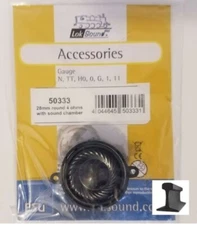 LokSound By ESU # 50333 Loudspeaker  28mm, Round, 4 ohms HO MIB