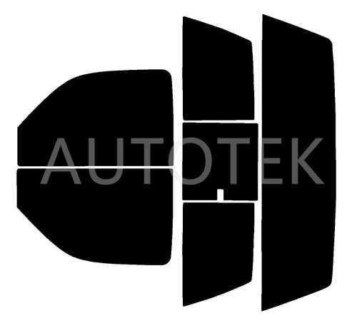 PreCut Window Film 5% Tint For Chevy Silverado,GMC Sierra Crew - Foto 8