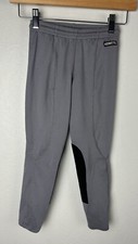 Kerrits Pants Girls Size SMALL Purple Equestrian Riding Knee Breeches Pull On