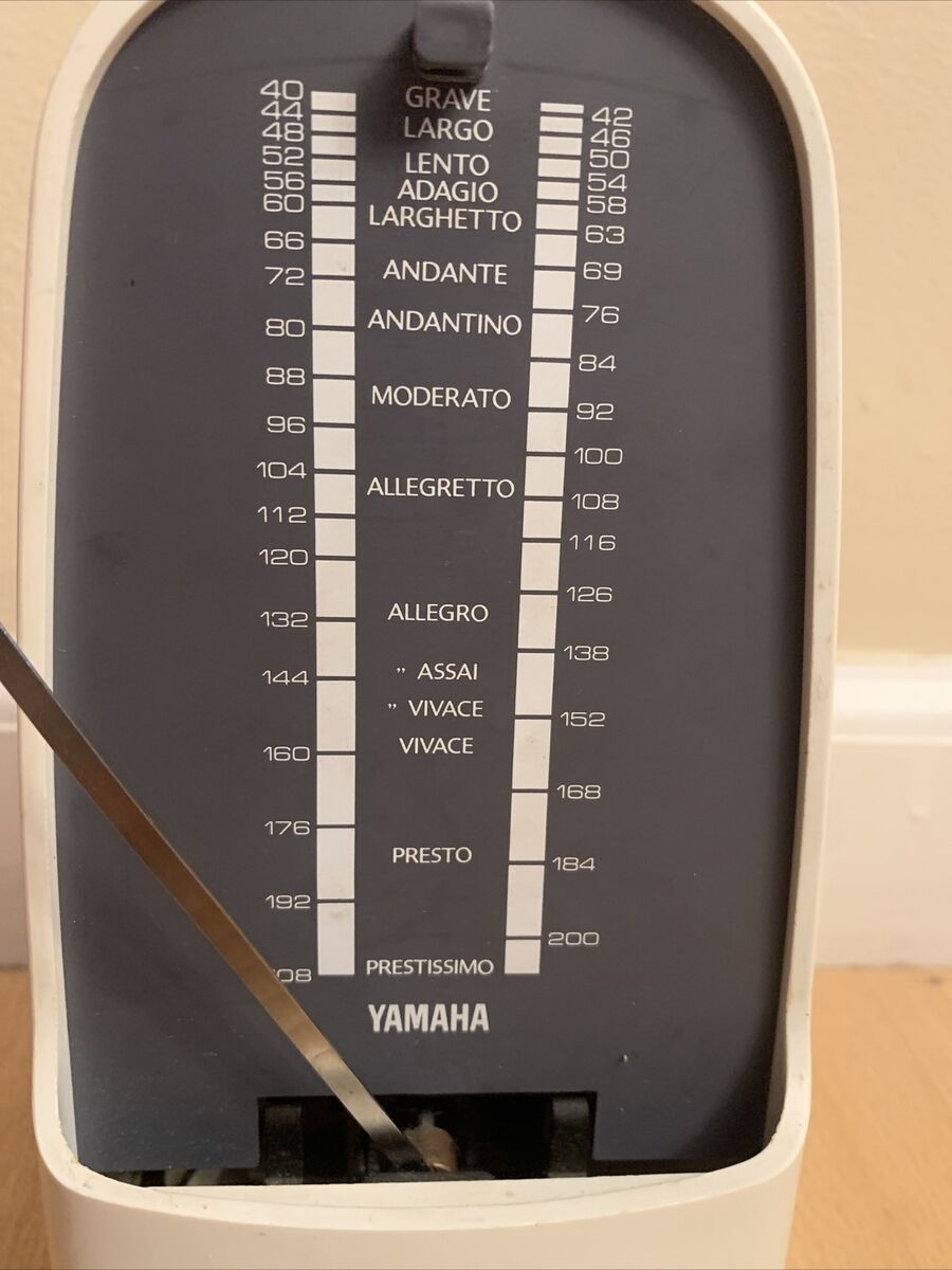 YAMAHA Metronome white Grey Mn-7 Adjustable Japan Vintage | eBay YAMAHA Metronome white Grey Mn-7 Adjustable Japan Vintage | eBay