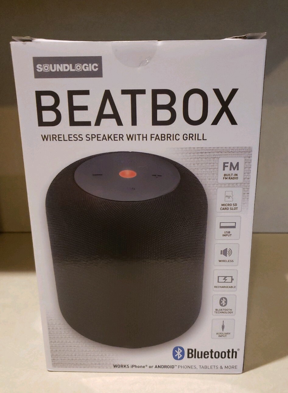 soundlogic beatbox wireless speaker
