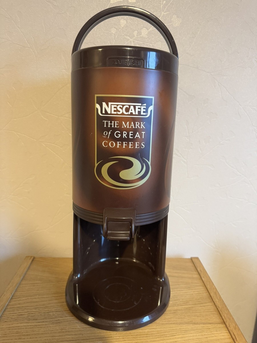 Instant Coffee Nescafe Thermos Flask Vintage Nescafe Vacuum Jug