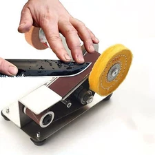 Mini Electric Belt Sander Grinding Polishing Machine Multifunctional Grinder DIY