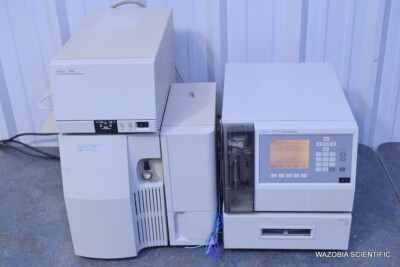 WATERS HPLC CHROMATOGRAPHY 717 PLUS AUTOSAMPLER 1525 BINARY PUMP 996 PHOTODIODE 