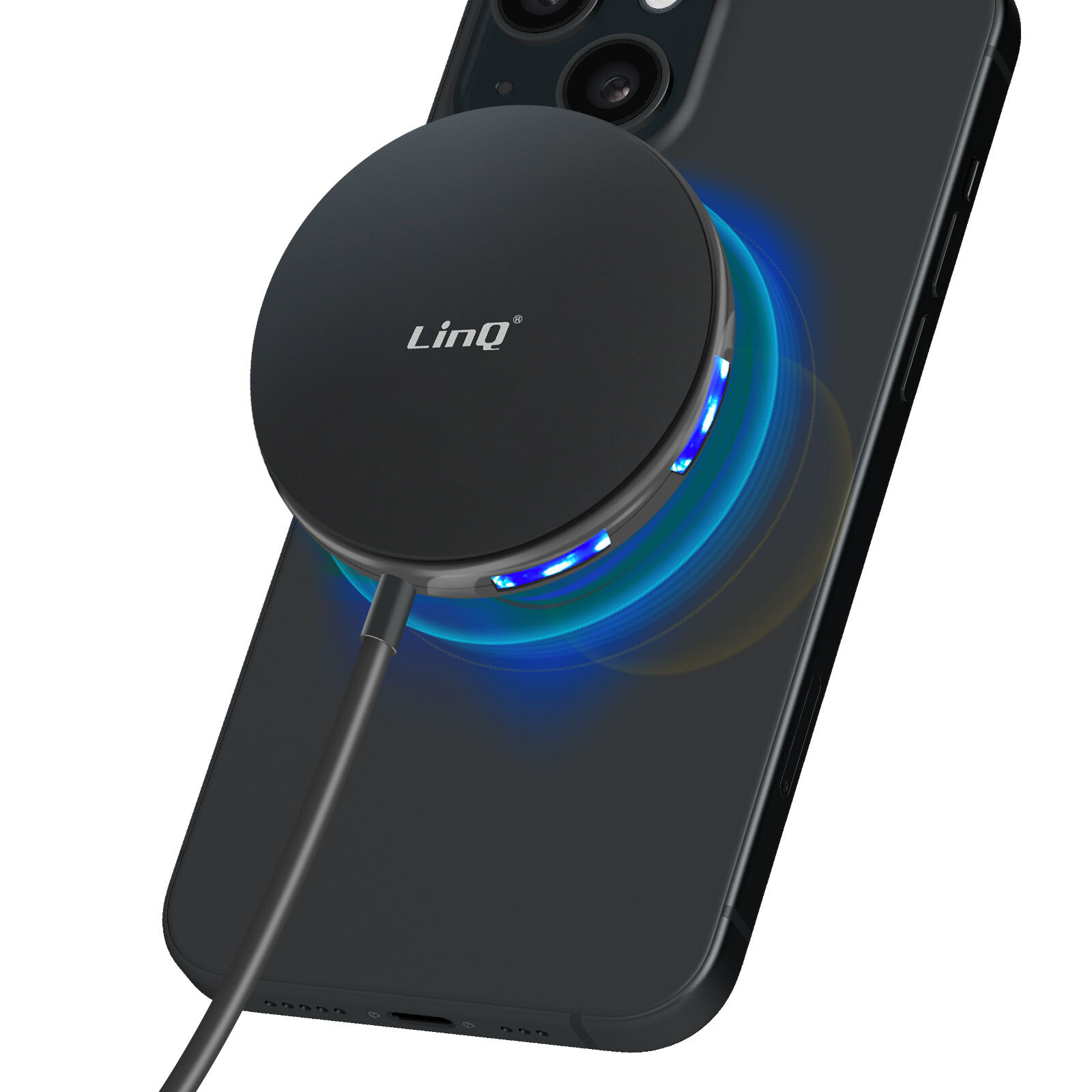 LinQ 15W iPhone  Charger Fast Charging LED Indicators