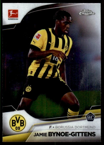 2022-23 Topps Chrome Bundesliga #29 Jamie Bynoe-Gittens Rookie