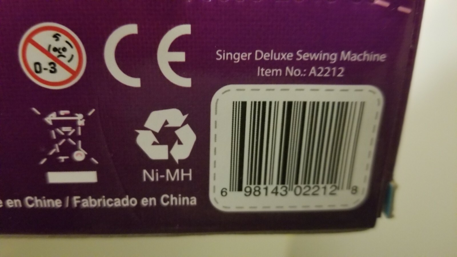 Singer+Deluxe+Childs+Toy+Sewing+Machine+A2212 for sale online eBay
