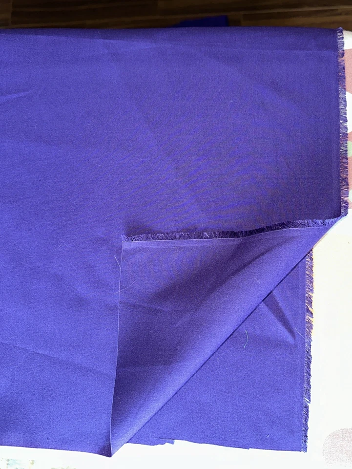 Purple Cotton Fabric ; PC1 57”x2.25Y; PC2 63”x1.8Y - Image 4 of 4