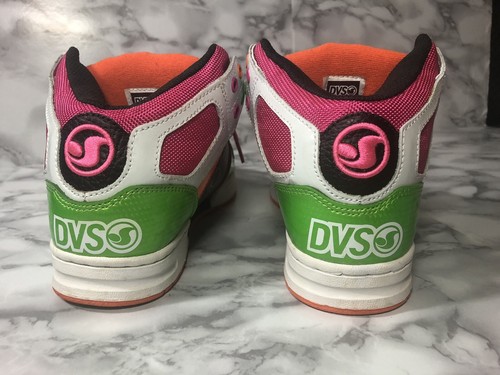DVS Women's Aces High Skate Shoe-SIZE 7 /skater / Colour Block/ Rare / Hightop - Picture 3 of 8