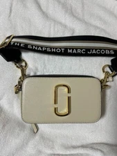 Marc Jacobs Crossbody Snapshot Shoulder Bag Camera Bag White Multi