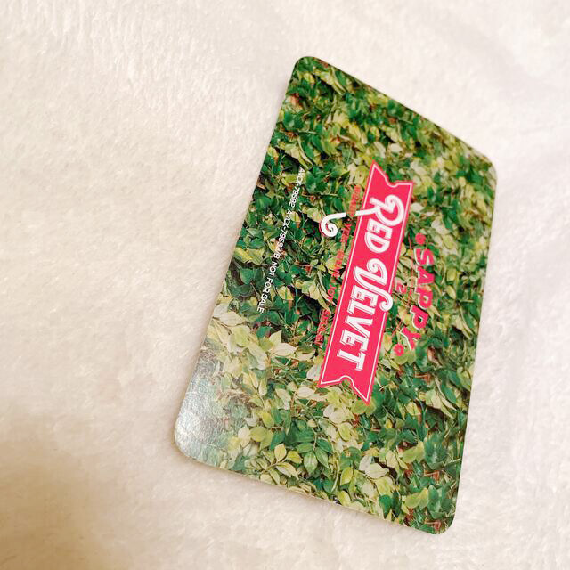 Red Velvet Japan 2nd MINI ALBUM SAPPY Official Photocard | eBay