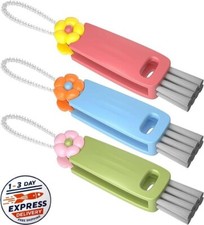 Juego de cepillos 3 en 1 para limpiar huecos de tapas de vasos, cepillo. neuvo.