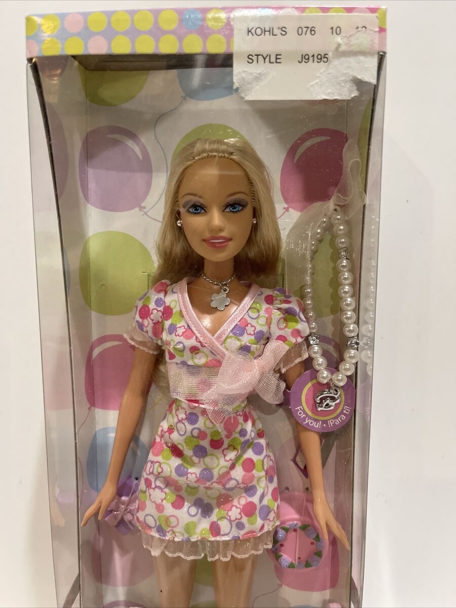 2006 Barbie It's Your Birthday Doll Mattel #J9195 - NEW 2006 Barbie It's Your Birthday Doll Mattel #J9195 - NEW
