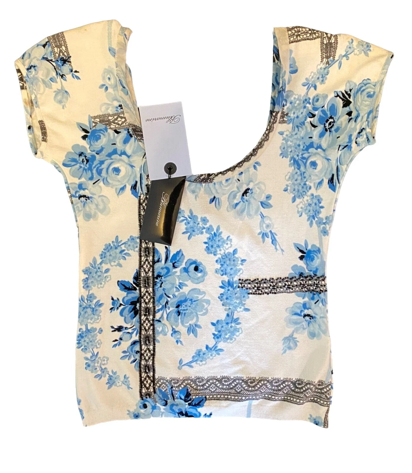 Top de seda Blumarine para Mujeres