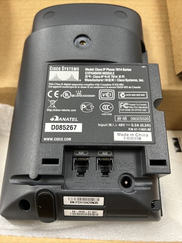 Cisco CP-7914 Expansion Module, 68-2696-01 - Picture 2 of 2