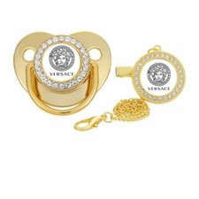 Baby Pacifier Brand Logo Dummy Soothers Chain Clip Name 0-6 Months