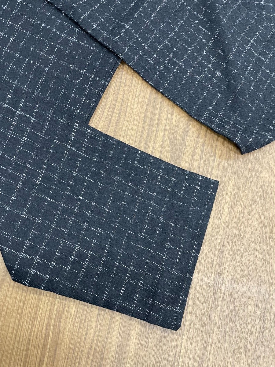 Pantalon Costume Noir John Varvatos Mercer Taille 54 - Neuf Avec étiquette, Matières Mélangées, Entretien Pressing