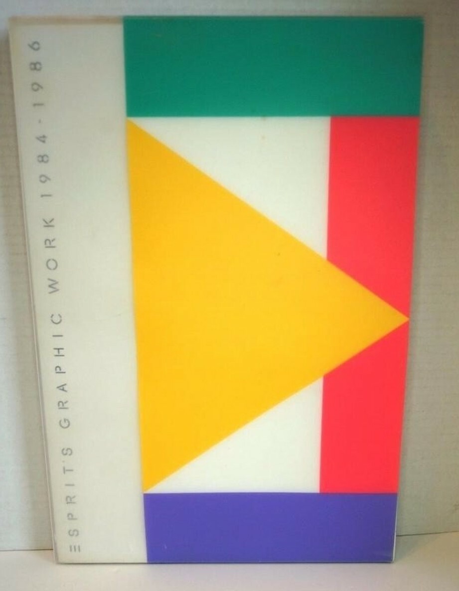 【絶版・希少】 ESPRIT'S GRAPHIC WORK 1984-1986 Rare Esprit's Graphic Work 1984-1986 Catalogue Fashion Japan