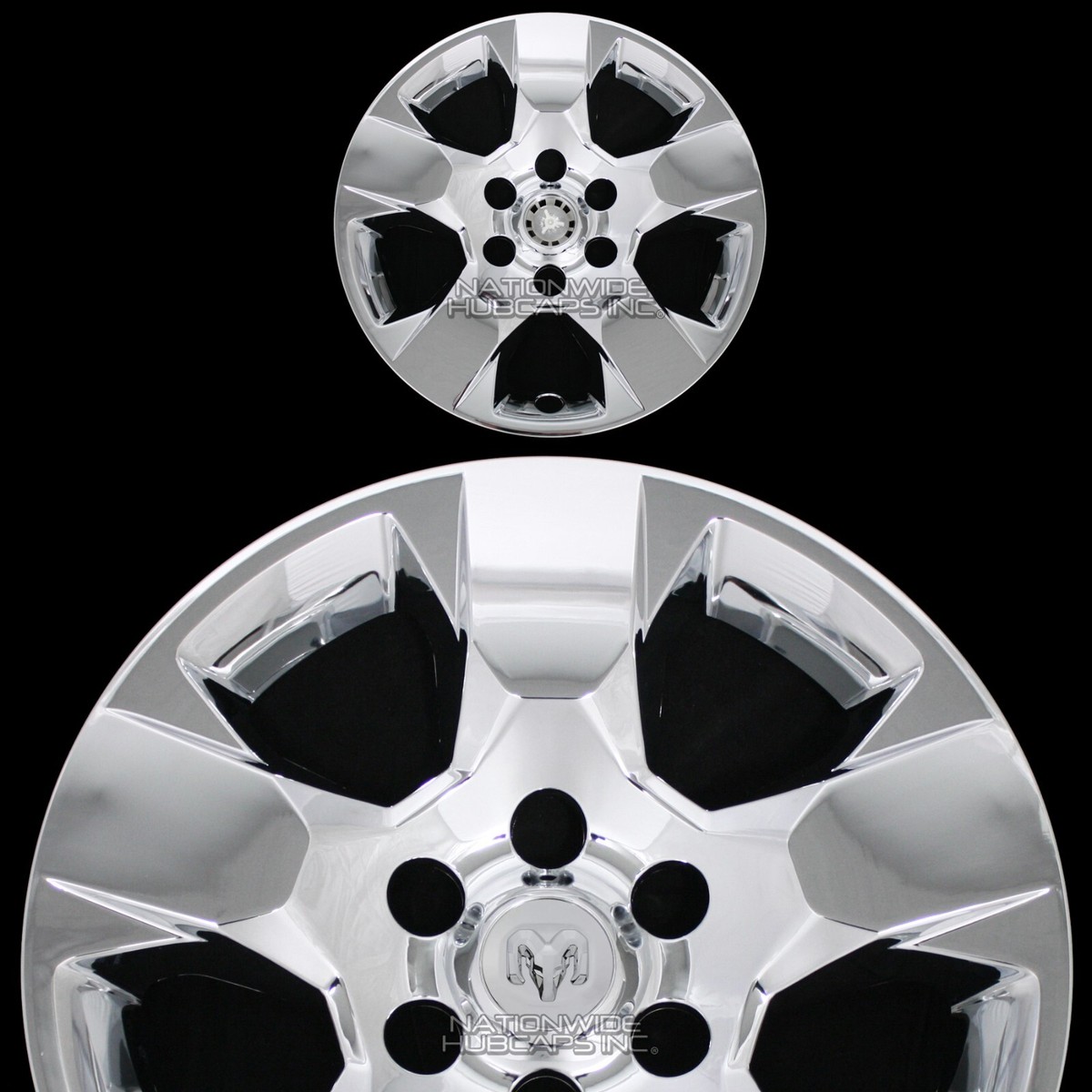 1 for Dodge Ram 1500 Truck 2019-2025 Chrome 18