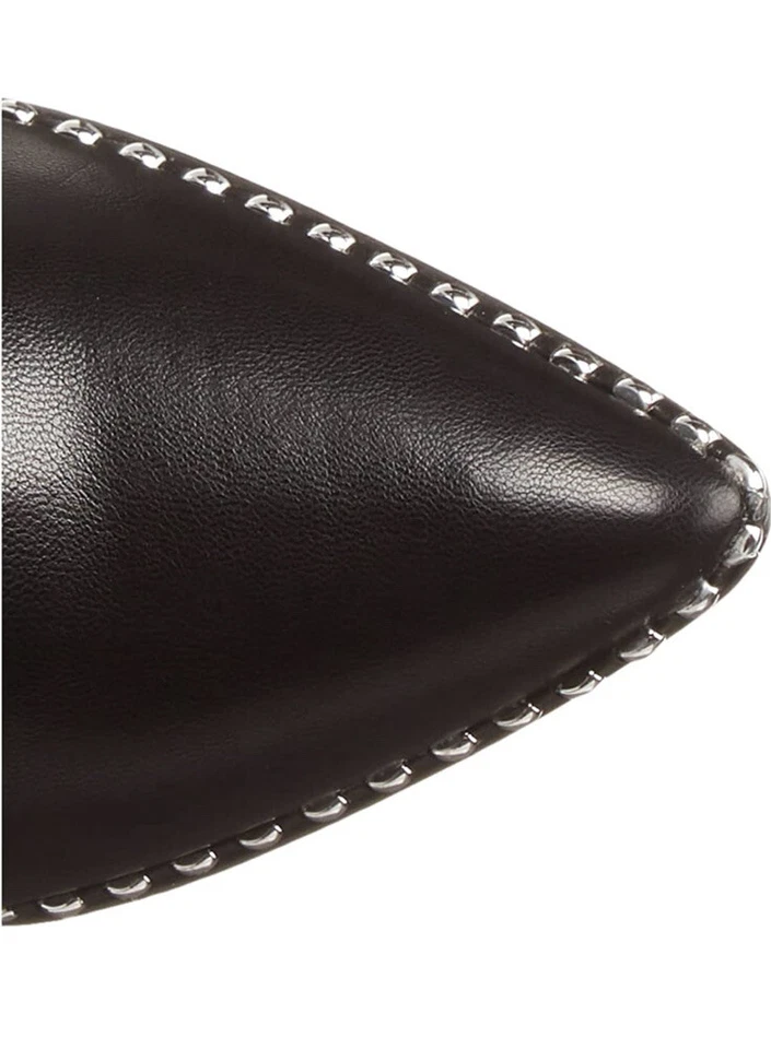 Botas BCBGENERATION Hilanda Tachonadas Punta Sobre la Rodilla EE. UU. 7 Usadas Una Vez Foto 3 de 4