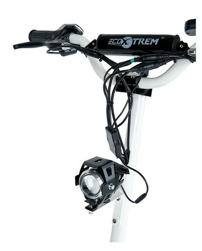 Patinete electrico Titan Ecoxtrem 2000w 55km/h Off-Road Modelo 2021 blanco azul - Imagen 5 de 6