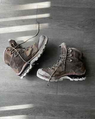 Boris Bidjan Saberi Salomon 11 Hiking Boots Brown Size 10.5