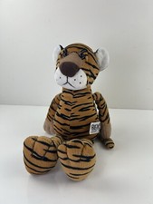 Russ Berrie Stuffed Plush Standard Tiger 12 Stuffed Animal Bengal Stripes Lovey