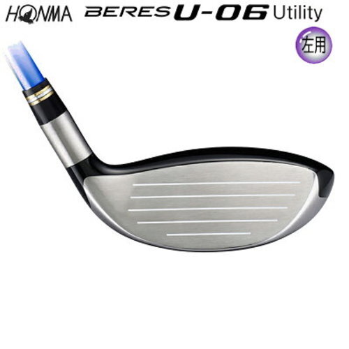 Left-Handed HONMA BERES U-06 2Star Hybrid U22 22deg S-Flex ARMRQ X 52 2S - Picture 4 of 8