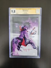Nightcrawlers #1 1:50 virgin Variant CGC 9.8 Signed By EM Gist