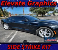 For Chevy Camaro Graphics Side Strike Stripes 3m Vinyl Decals Stickers 2010-2024