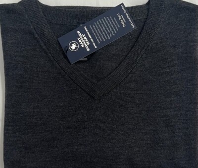 Hart Shaffner Marx Men's Vest Chr Gray Heather Color Size 2XB Big Man $23.00